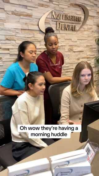 Hello Everyone! After a fantastic weekend, we wish you a happy and successful Monday. 
Our staff at Nottingham Dental sure are off to a great start! 🫣😂 #NottinghamDental #LoveYourSmileToday #Ajax